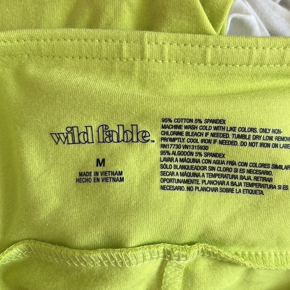 Wild Fable High Rise Cotton Bike Shorts Size Medium - Picture 4 of 5